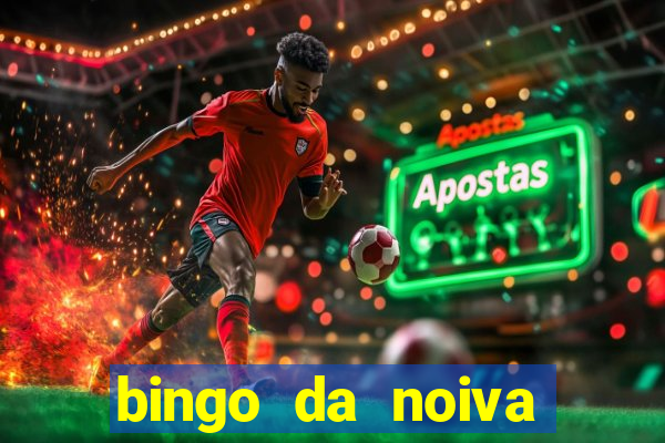 bingo da noiva para imprimir